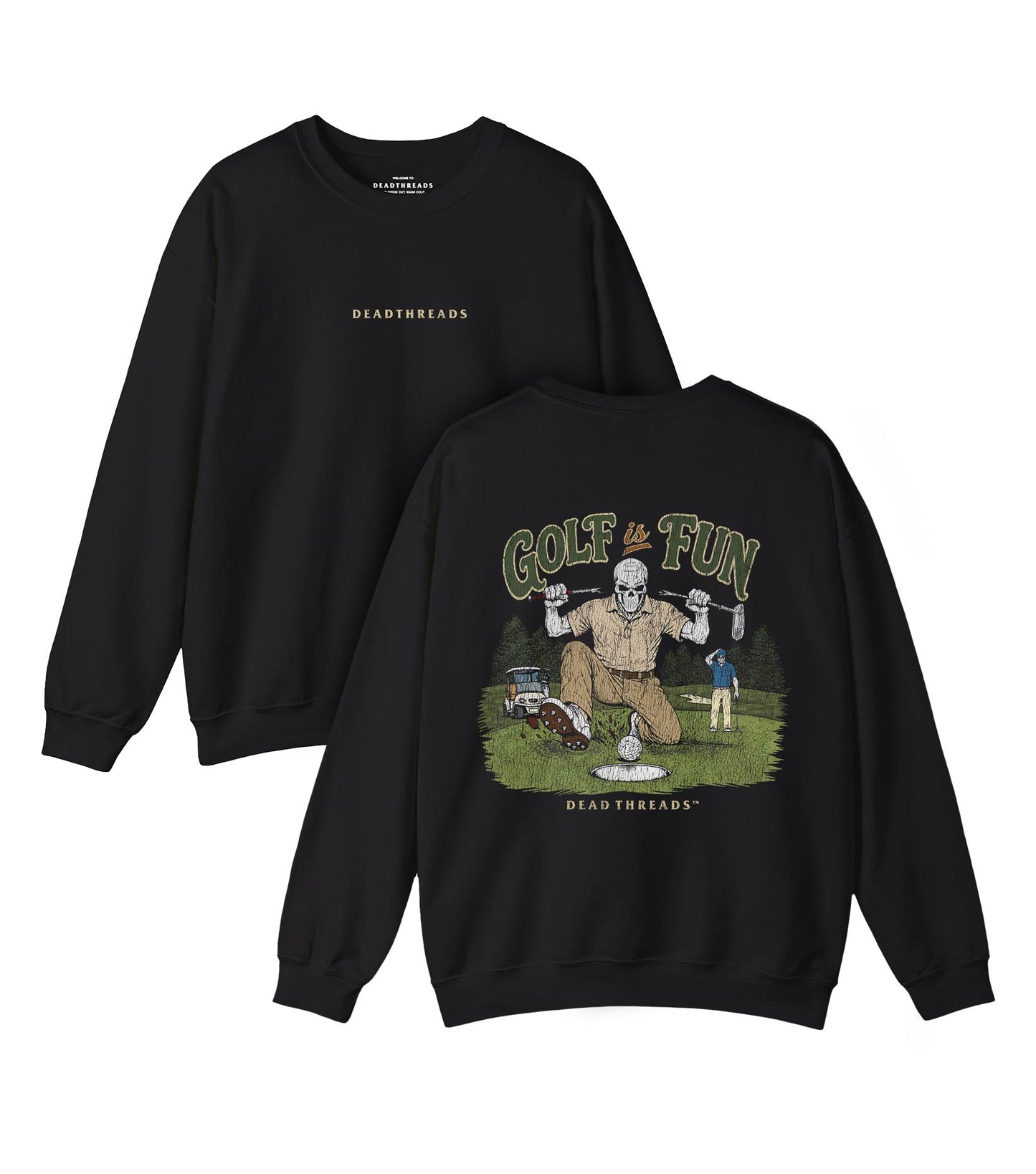 GOLF IS FUN - “DT ESSENTIAL" CREWNECK SWEATSHIRT