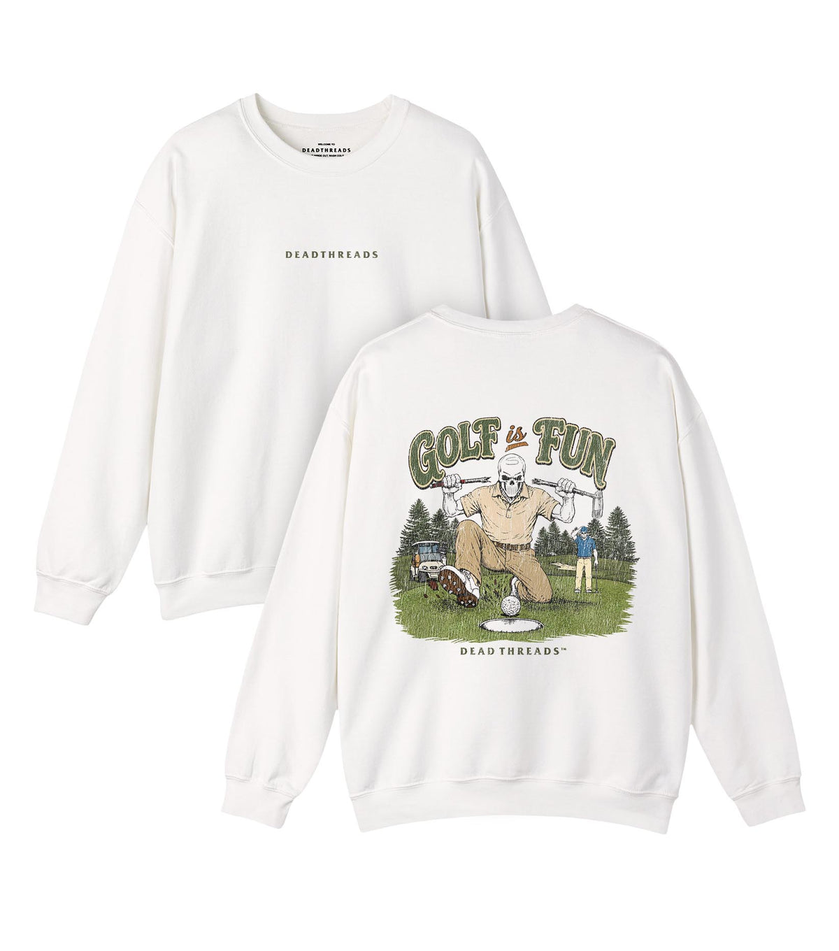 GOLF IS FUN - “DT ESSENTIAL" CREWNECK SWEATSHIRT