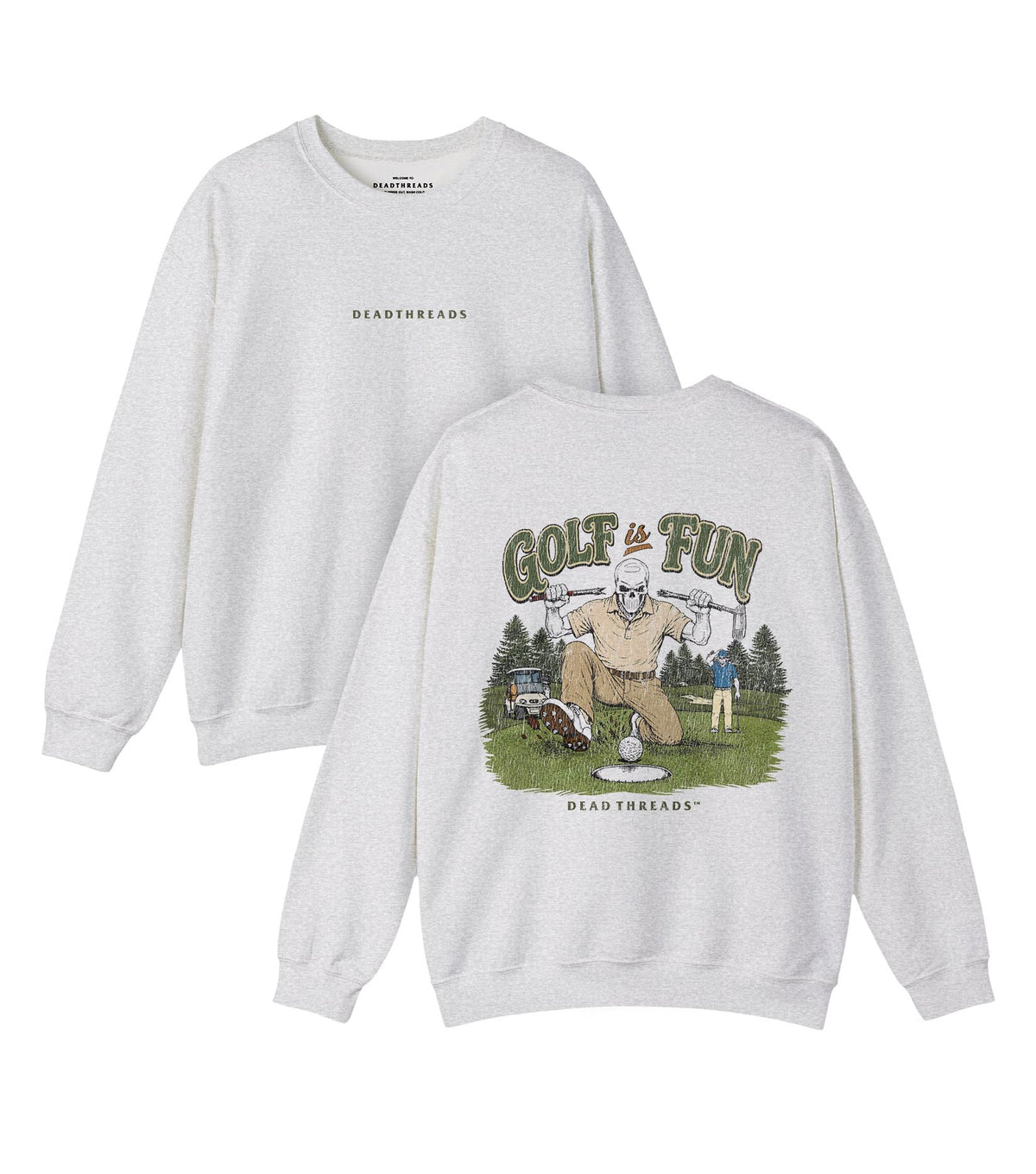 GOLF IS FUN - “DT ESSENTIAL" CREWNECK SWEATSHIRT