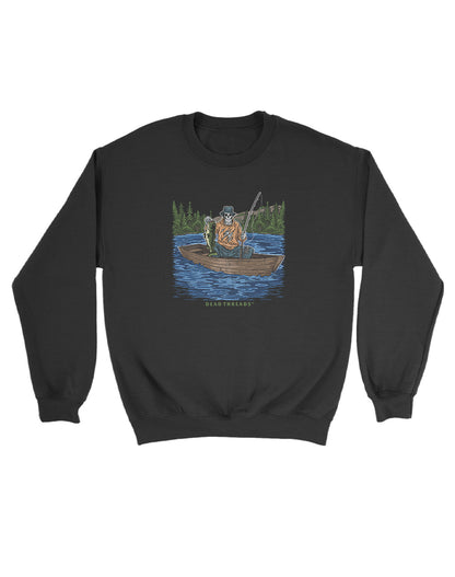 GONE FISHIN KIDS CREWNECK SWEATSHIRT