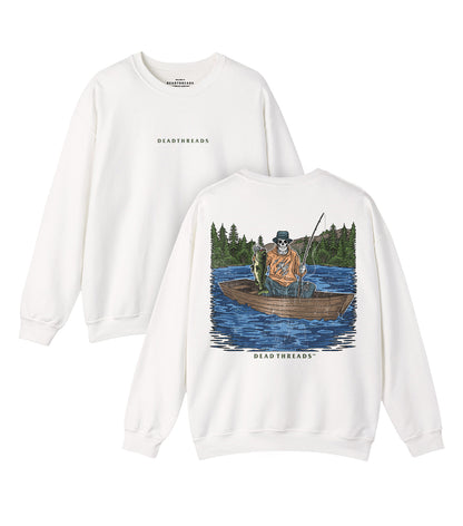 GONE FISHIN - “DT ESSENTIAL" CREWNECK SWEATSHIRT