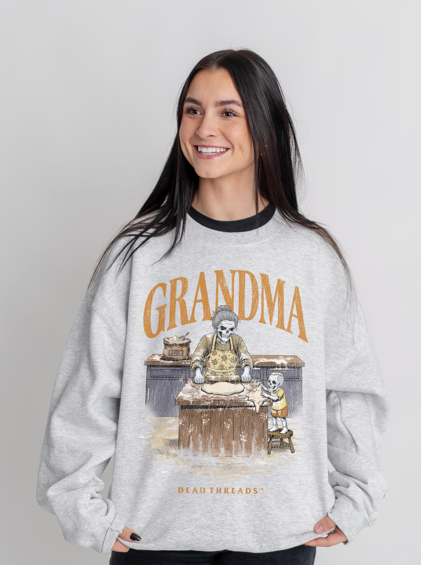 GRANDMA v1 - CREWNECK SWEATSHIRT