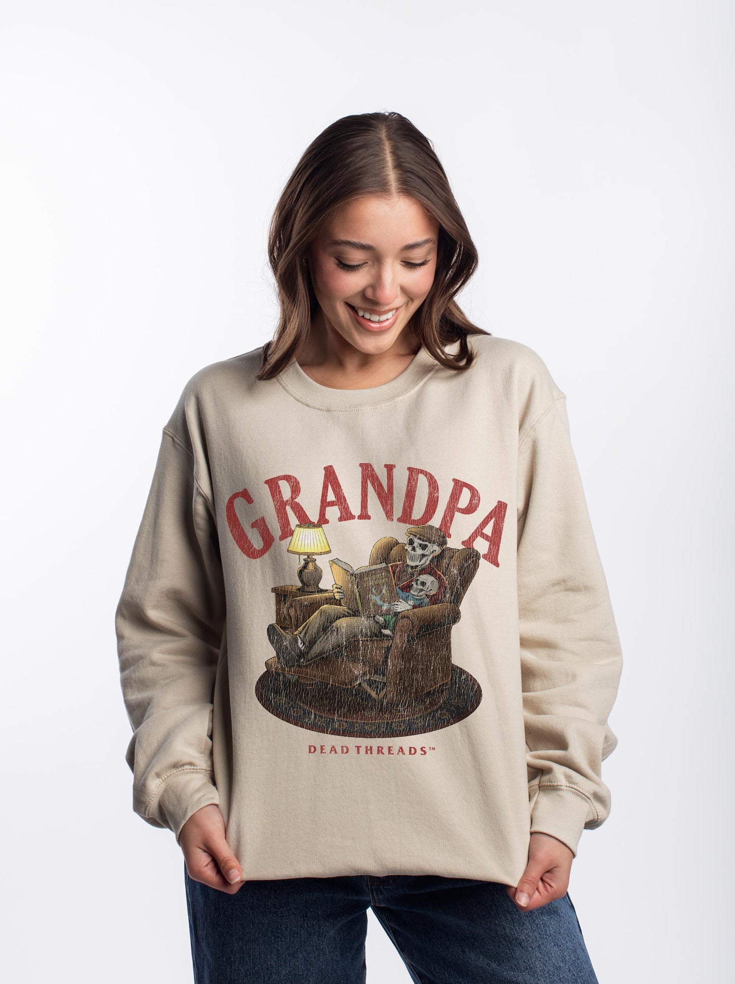 GRANDPA v1 - CREWNECK SWEATSHIRT