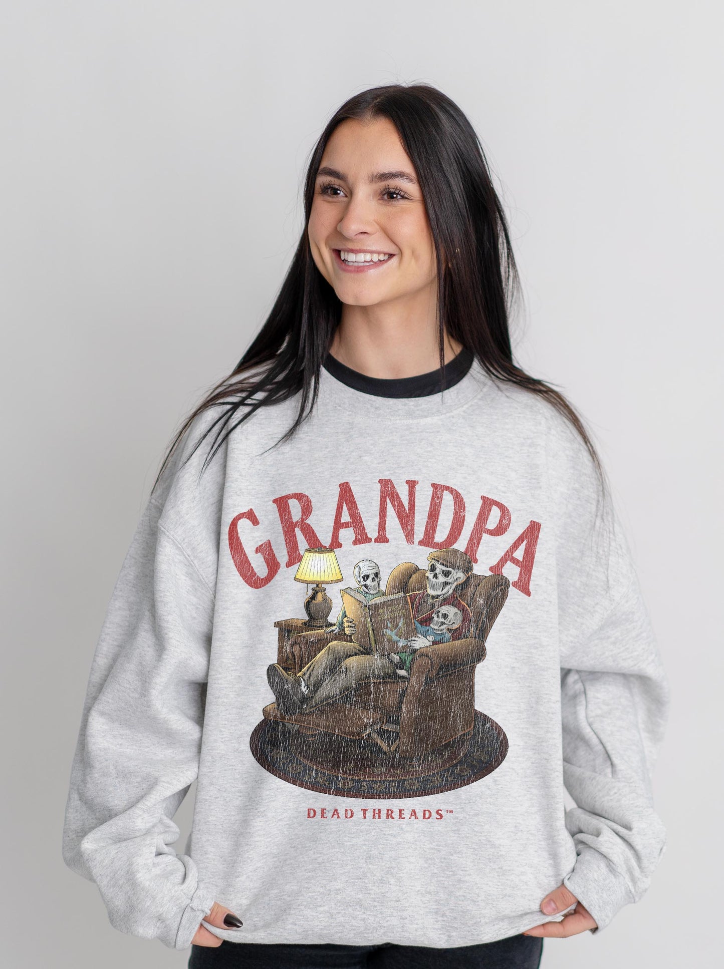 GRANDPA v2 - CREWNECK SWEATSHIRT