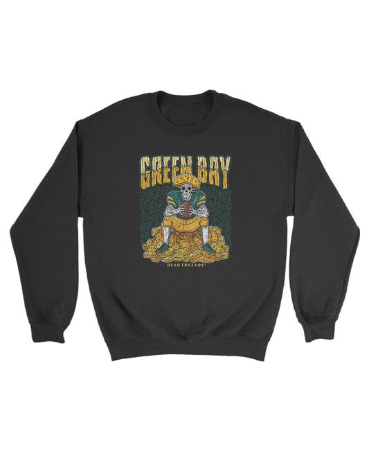 GREEN BAY FOOTBALL v1 KIDS CREWNECK SWEATSHIRT