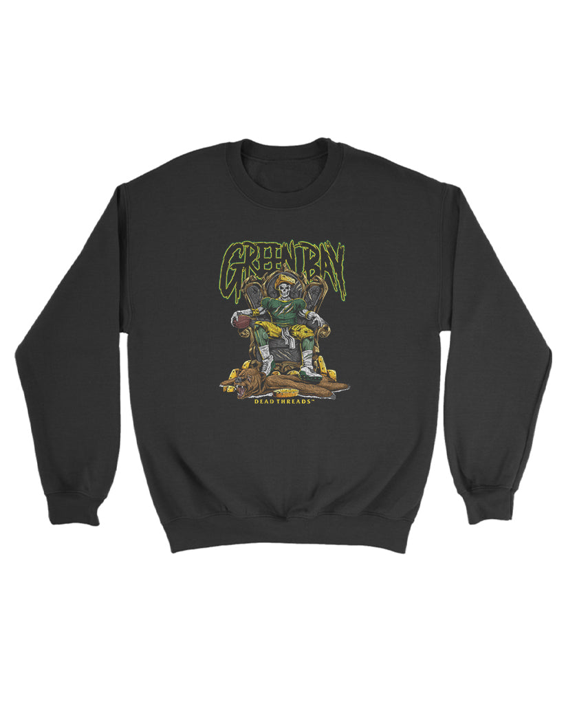GREEN BAY FOOTBALL v2 KIDS CREWNECK SWEATSHIRT