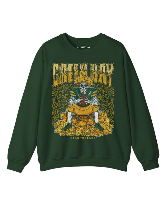 GREEN BAY FOOTBALL CREWNECK SWEATSHIRT
