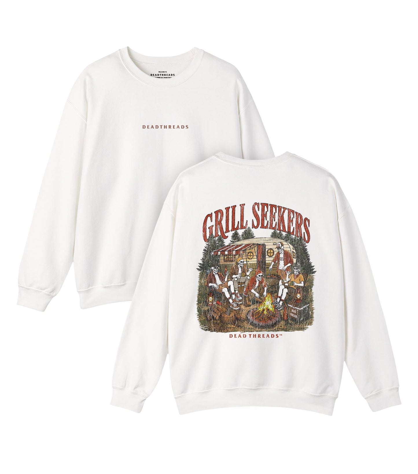 GRILL SEEKERS - “DT ESSENTIAL" CREWNECK SWEATSHIRT