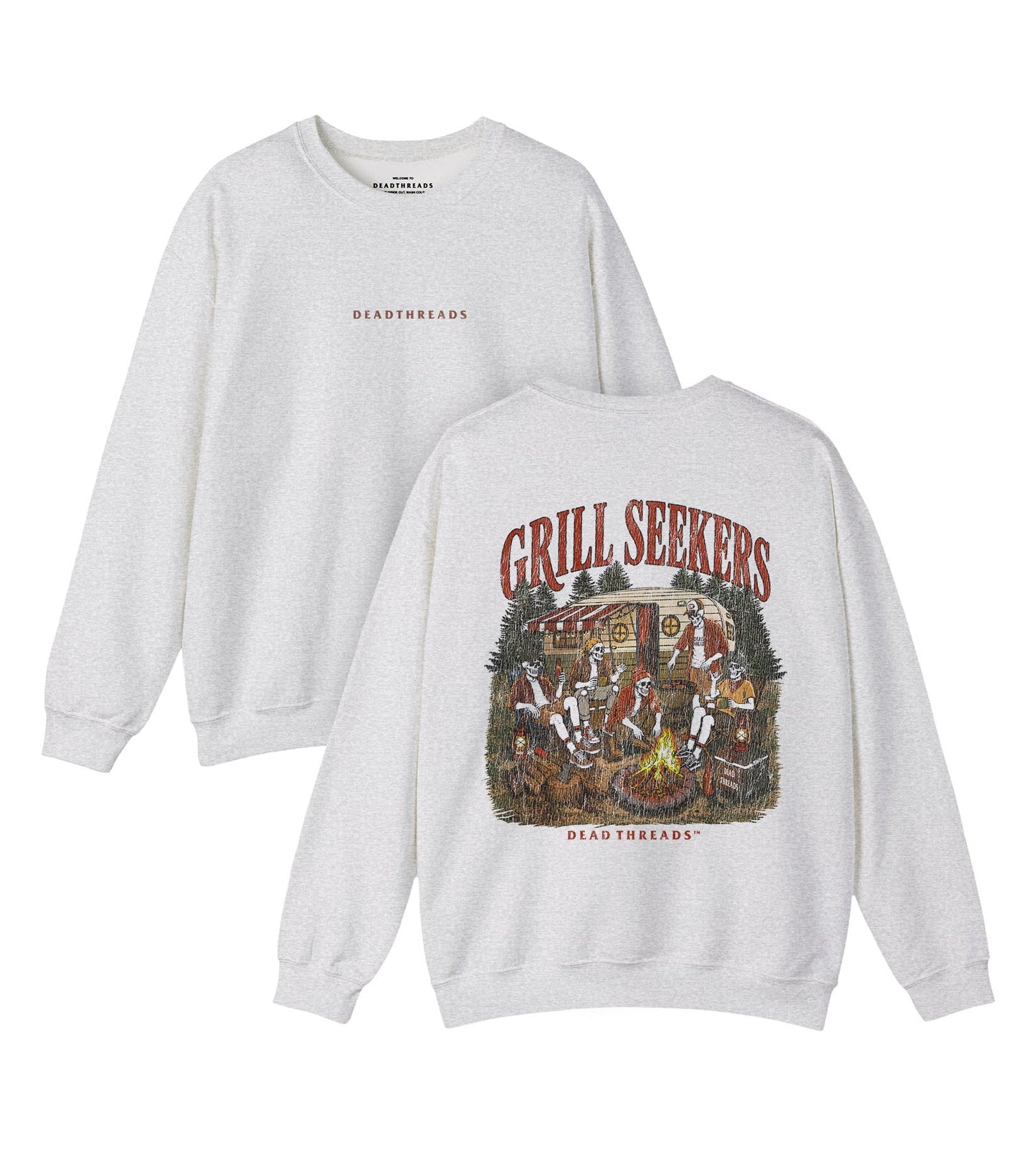 GRILL SEEKERS - “DT ESSENTIAL" CREWNECK SWEATSHIRT