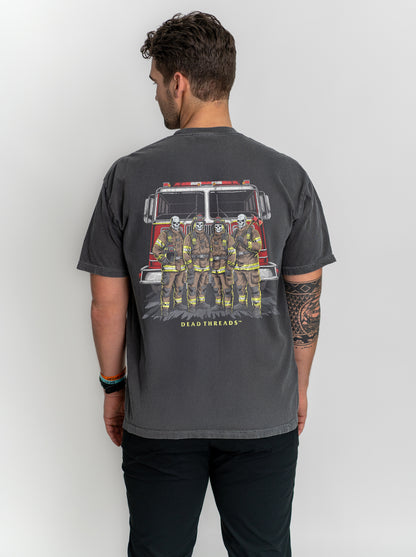 HALLIGAN HEROES - “3 SKULL” PREMIUM T-SHIRT