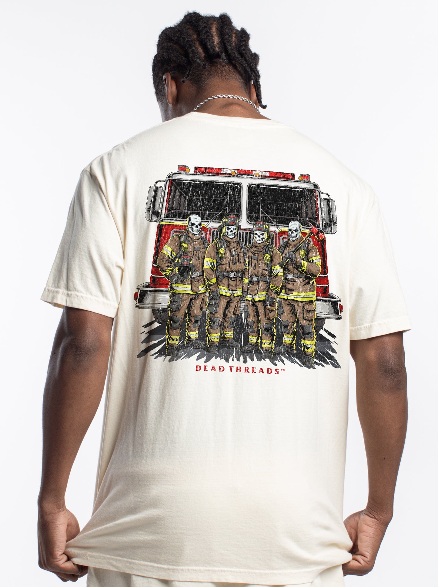 HALLIGAN HEROES - “3 SKULL” PREMIUM T-SHIRT