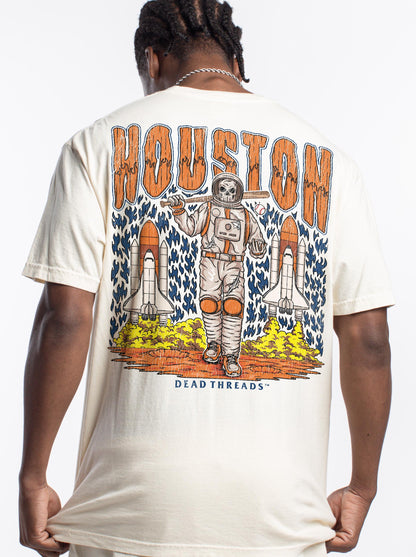 HOUSTON BASEBALL - "3 SKULL" PREMIUM SHIRT