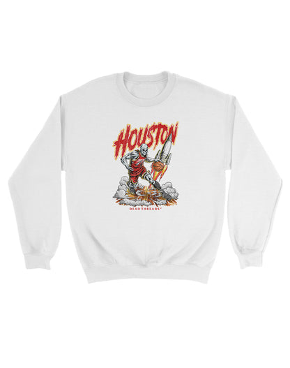 HOUSTON BASKETBALL KIDS CREWNECK SWEATSHIRT