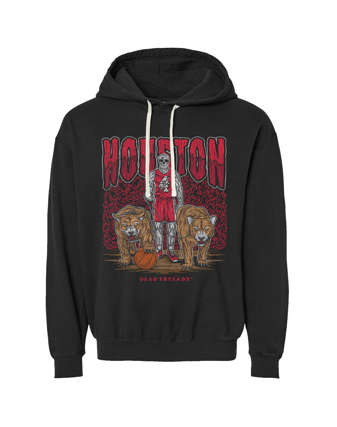 HOUSTON BASKETBALL - LIGHTWEIGHT HOODIE