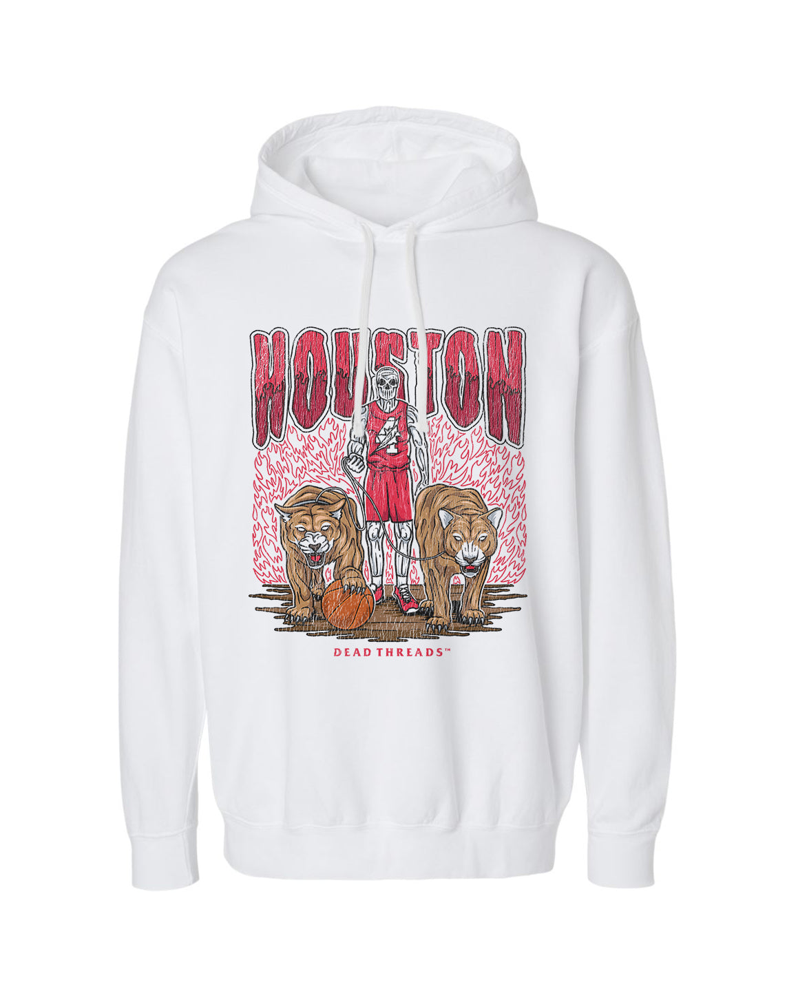 HOUSTON BASKETBALL - LIGHTWEIGHT HOODIE