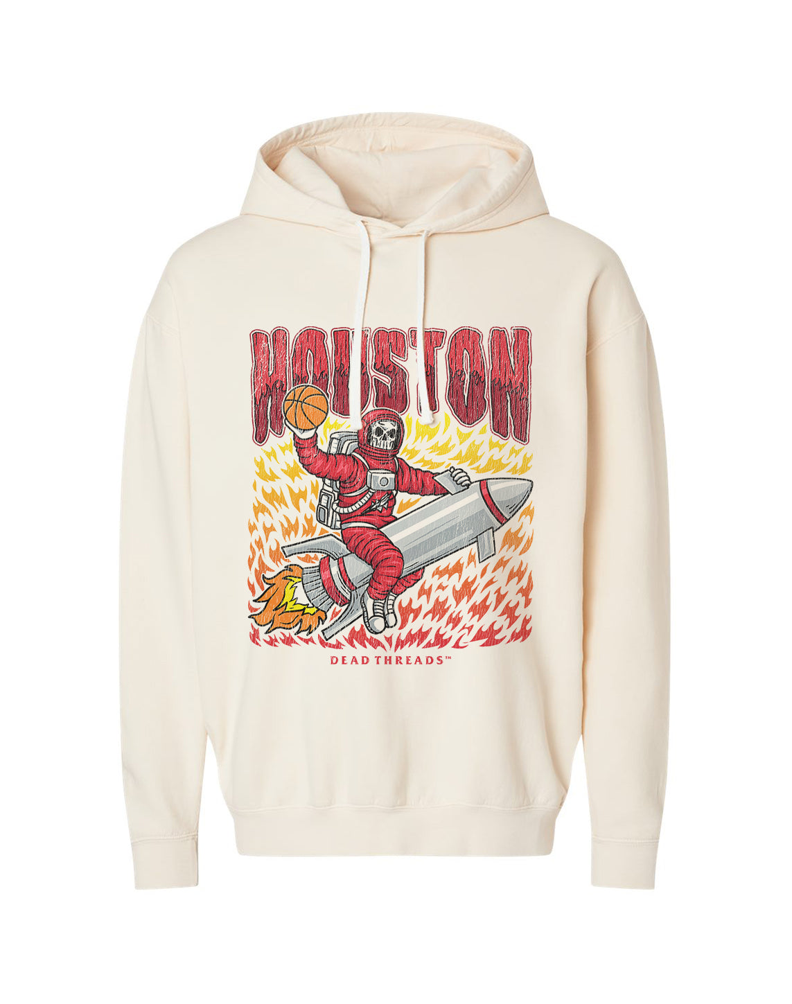 HOUSTON BASKETBALL - LIGHTWEIGHT HOODIE