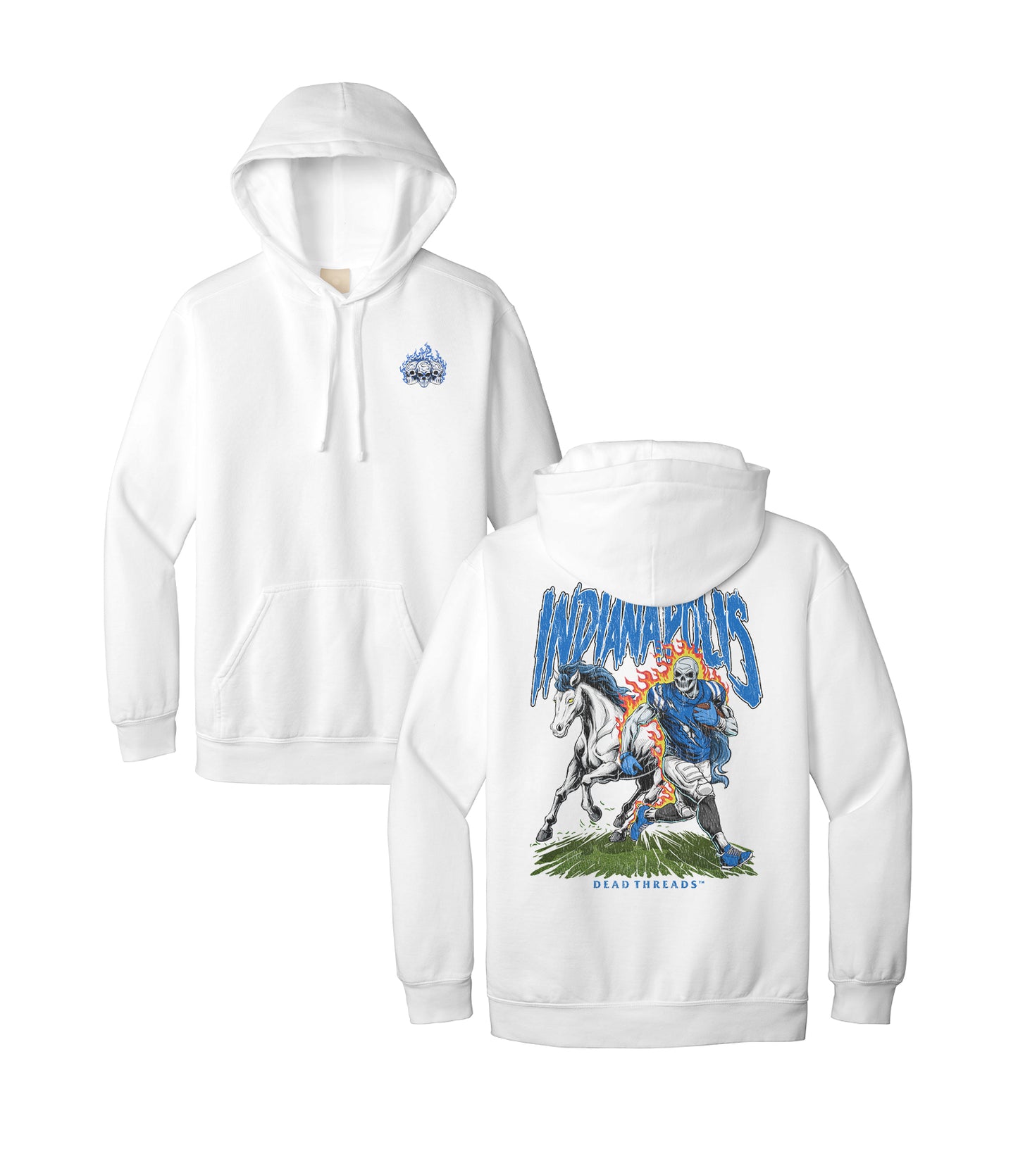 INDIANAPOLIS FOOTBALL v2 - HOODIE