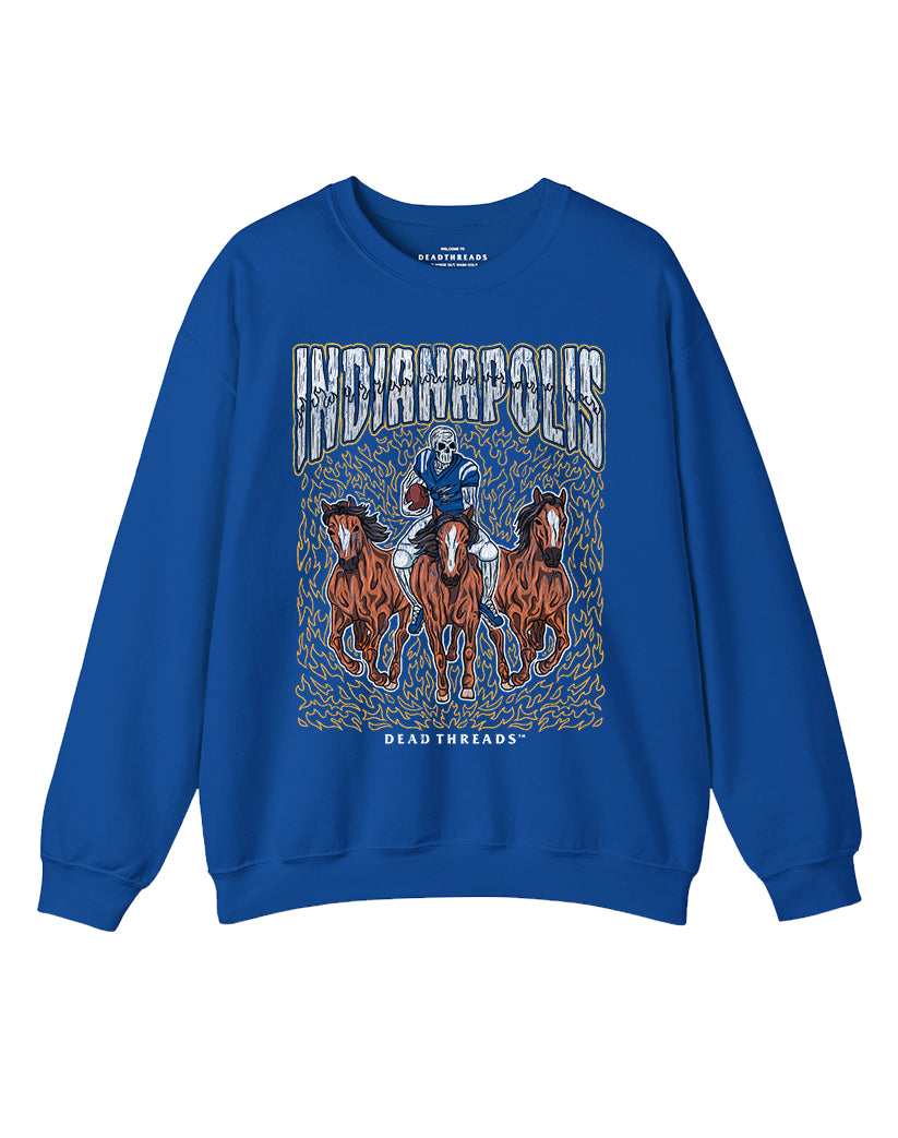 INDIANAPOLIS FOOTBALL CREWNECK SWEATSHIRT