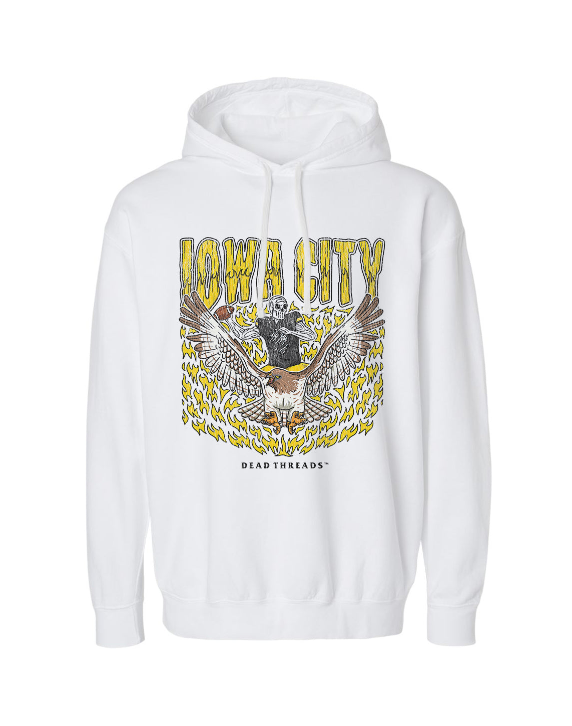 IOWA CITY FOOTBALL - LIGHTWEIGHT HOODIE