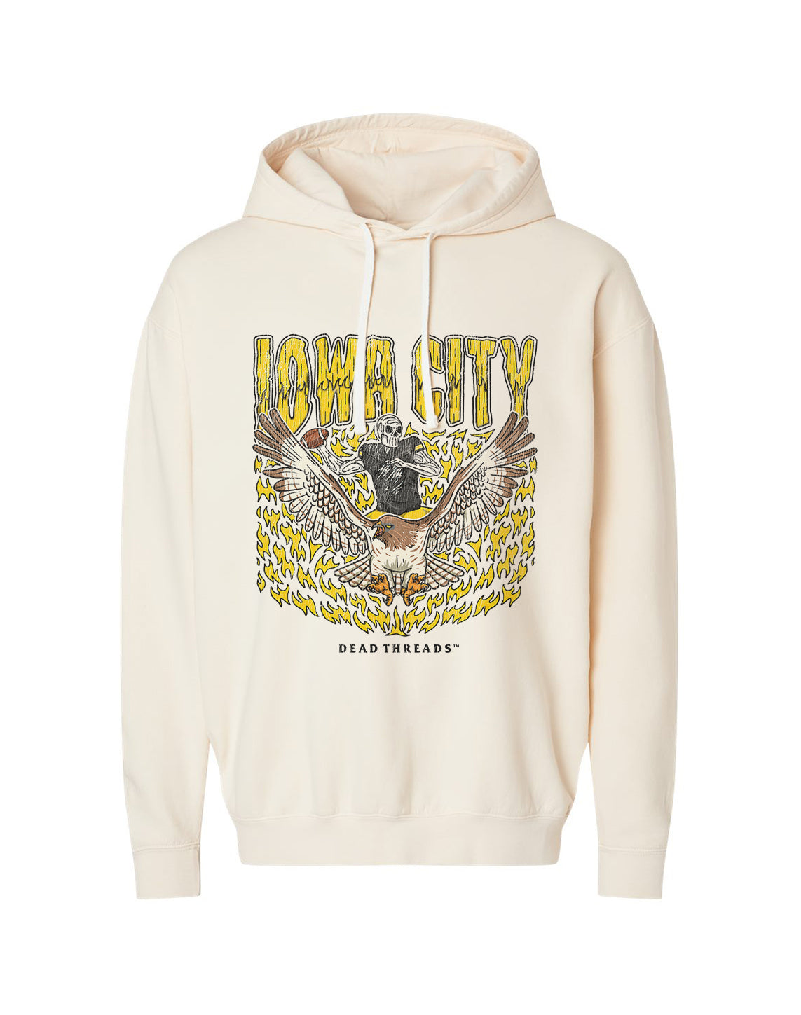 IOWA CITY FOOTBALL - LIGHTWEIGHT HOODIE