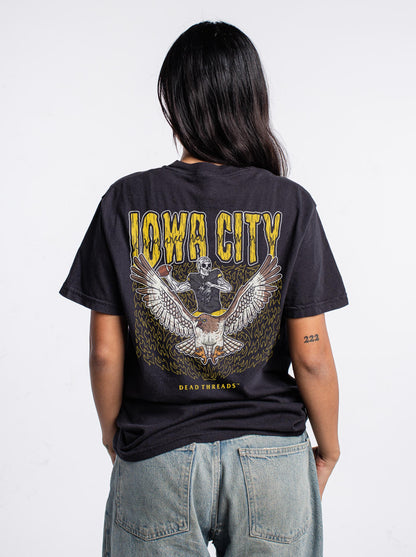 IOWA CITY FOOTBALL - “DT ESSENTIAL" PREMIUM T-SHIRT