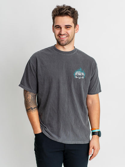 JACKSONVILLE FOOTBALL - “3 SKULL” PREMIUM T-SHIRT