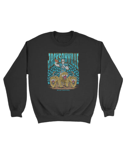 JACKSONVILLE FOOTBALL v1 KIDS CREWNECK SWEATSHIRT