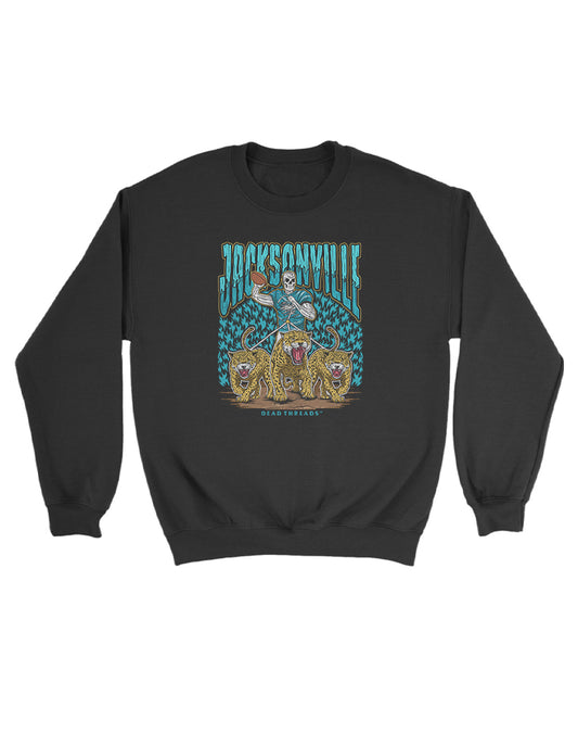 JACKSONVILLE FOOTBALL v1 KIDS CREWNECK SWEATSHIRT