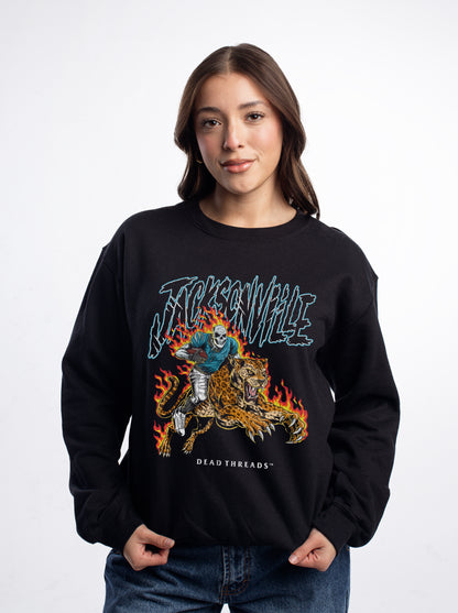 JACKSONVILLE FOOTBALL v2 CREWNECK SWEATSHIRT