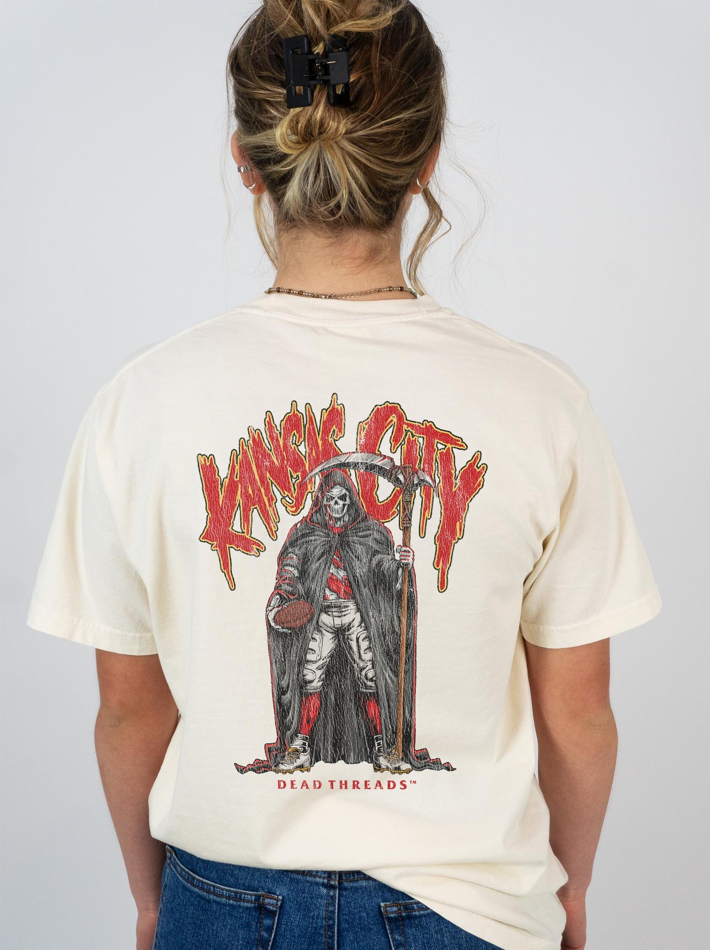 KANSAS CITY REAPER - “3 SKULL” PREMIUM T-SHIRT