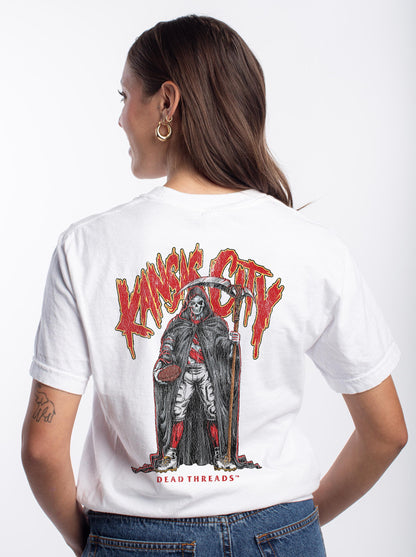 KANSAS CITY REAPER - “3 SKULL” PREMIUM T-SHIRT