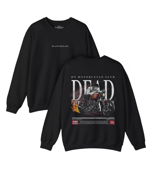 LAST RIDE - “DT ESSENTIAL" CREWNECK SWEATSHIRT