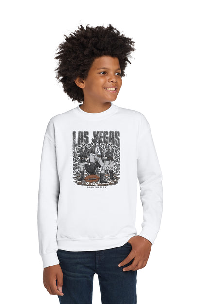 LAS VEGAS FOOTBALL v1 KIDS CREWNECK SWEATSHIRT