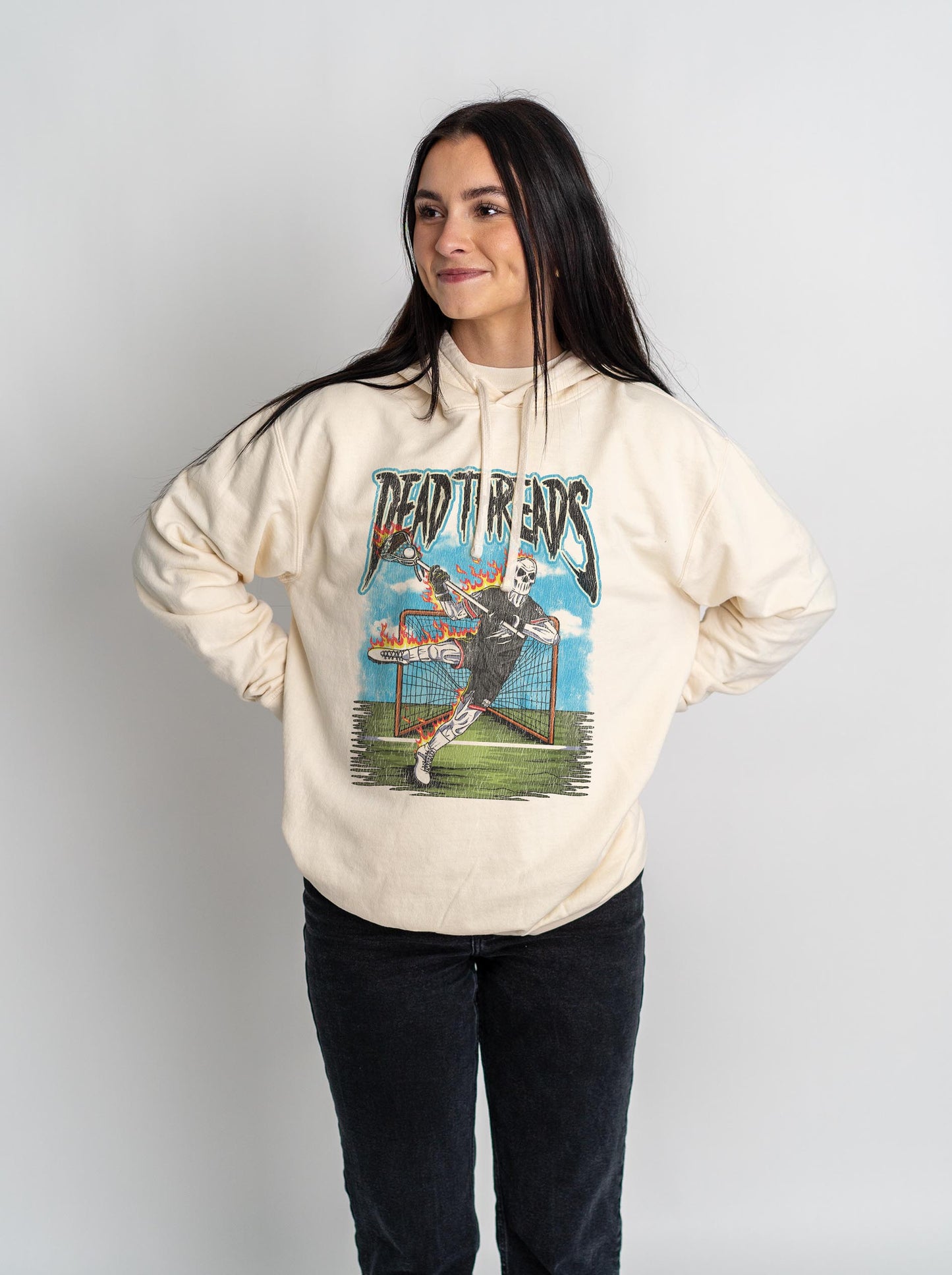 LAX TO THE BONE - LIGHTWEIGHT HOODIE