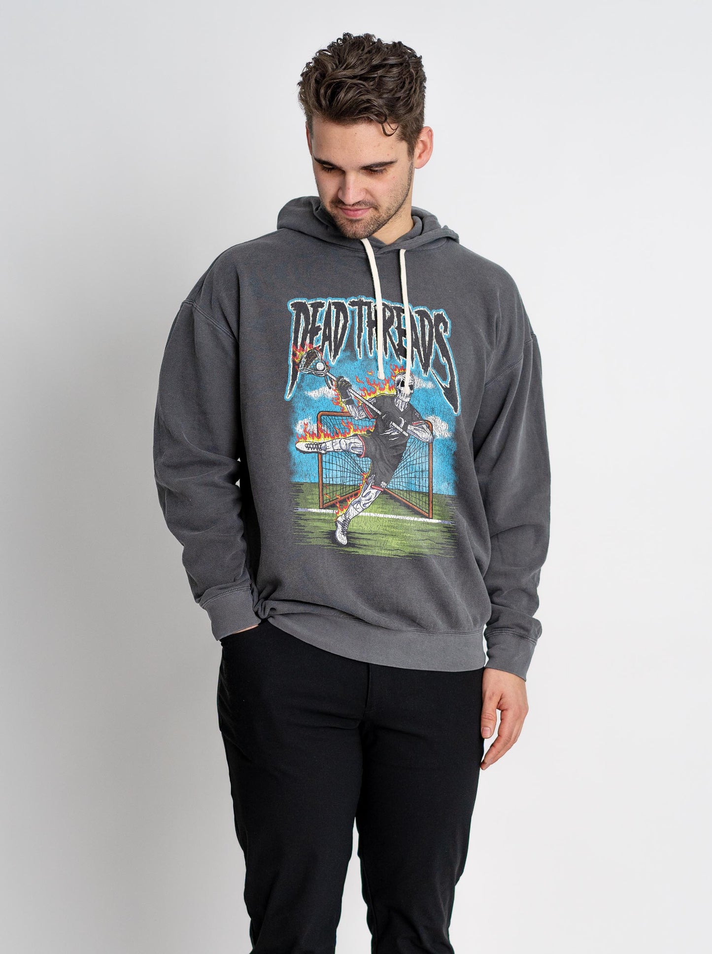 LAX TO THE BONE - LIGHTWEIGHT HOODIE