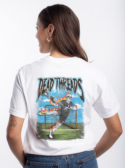 LAX TO THE BONE - “3 SKULL” PREMIUM T-SHIRT