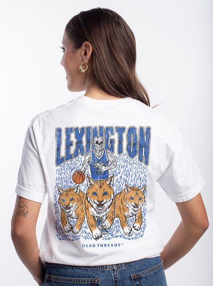 LEXINGTON BASKETBALL - “3 SKULL” PREMIUM T-SHIRT