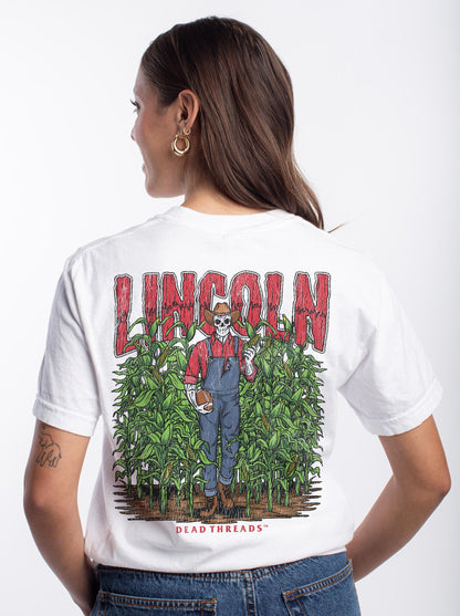 LINCOLN FOOTBALL - “3 SKULL” PREMIUM T-SHIRT