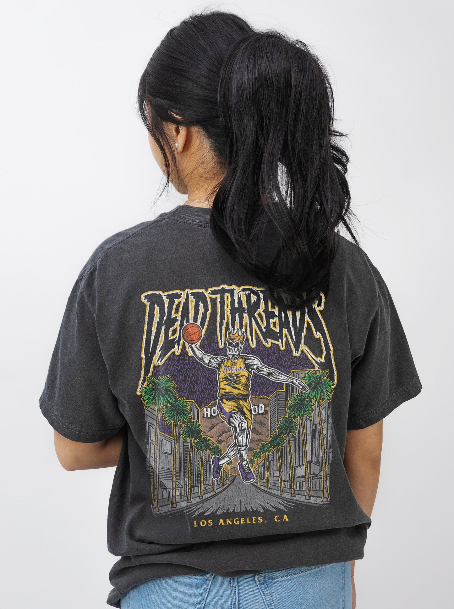LOS ANGELES BASKETBALL - “DT ESSENTIAL" PREMIUM T-SHIRT