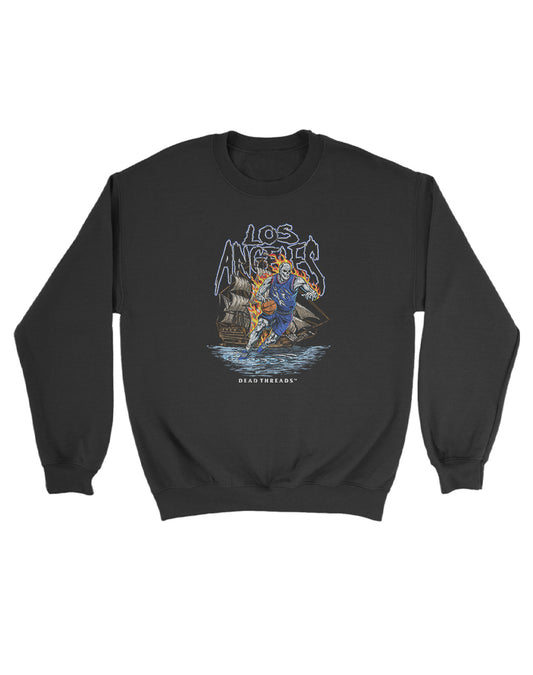 LOS ANGELES BASKETBALL KIDS CREWNECK SWEATSHIRT