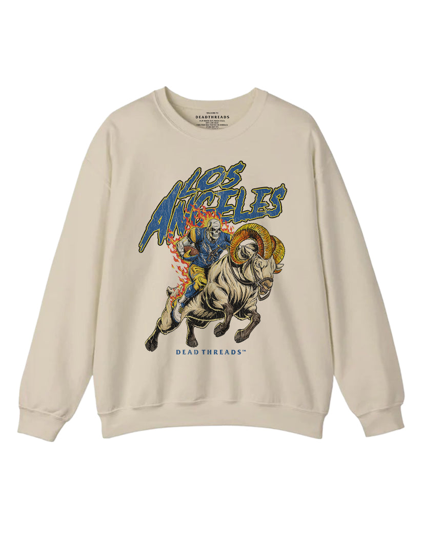 LOS ANGELES FOOTBALL v2 CREWNECK SWEATSHIRT