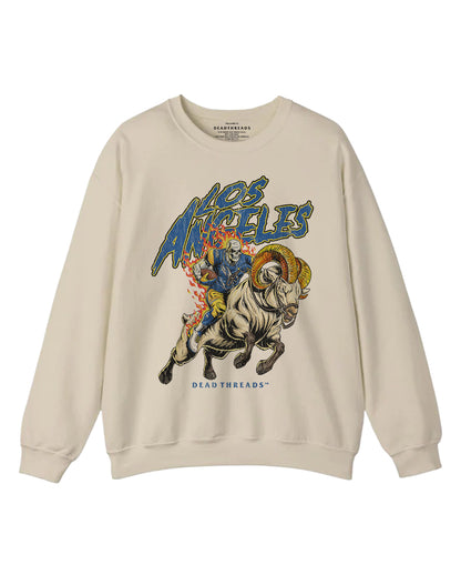 LOS ANGELES FOOTBALL v2 CREWNECK SWEATSHIRT
