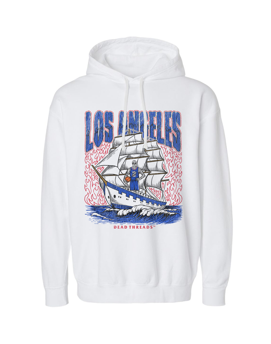 LOS ANGELES BASKETBALL - LIGHTWEIGHT HOODIE