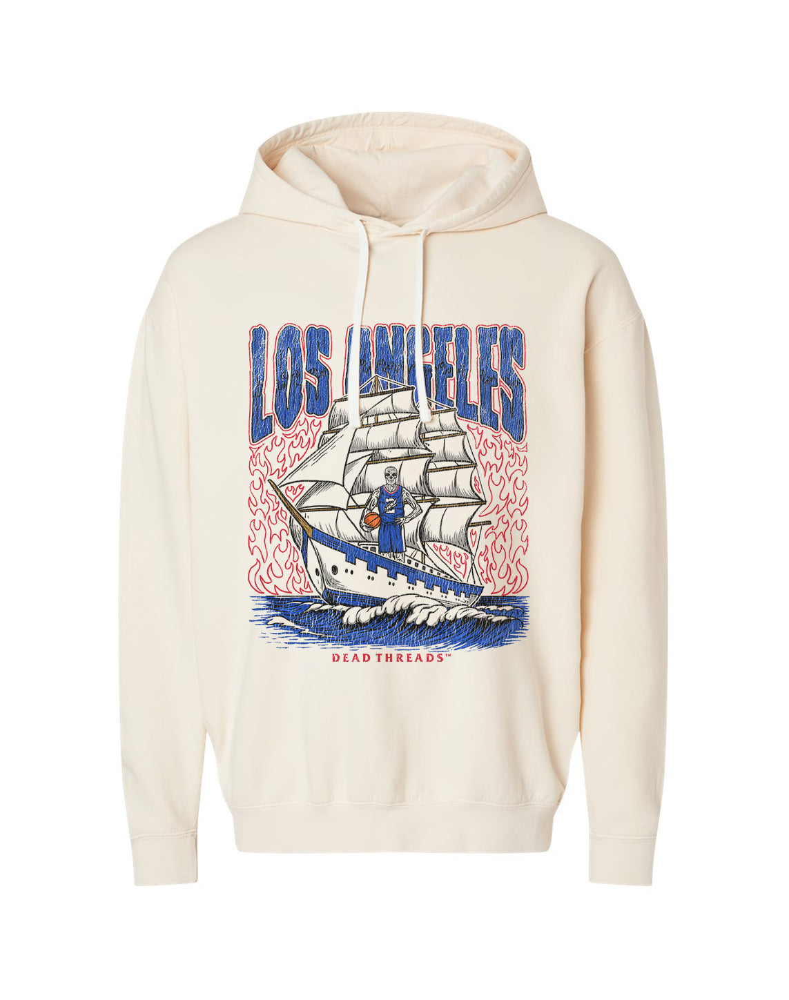 LOS ANGELES BASKETBALL - LIGHTWEIGHT HOODIE