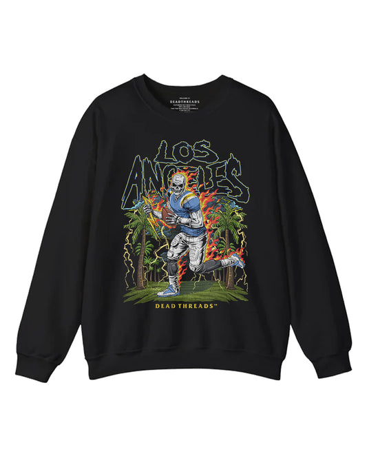 LOS ANGELES FOOTBALL CREWNECK SWEATSHIRT