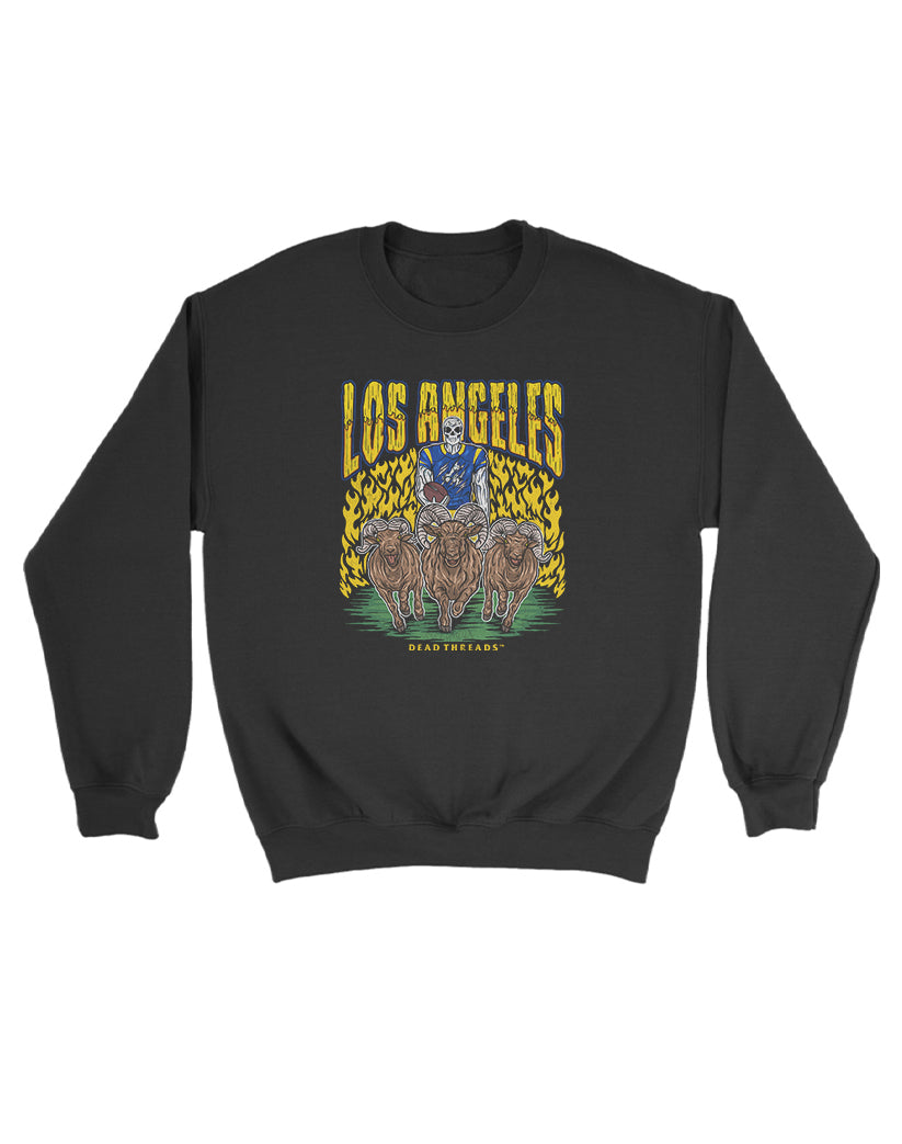 LOS ANGELES FOOTBALL KIDS CREWNECK SWEATSHIRT
