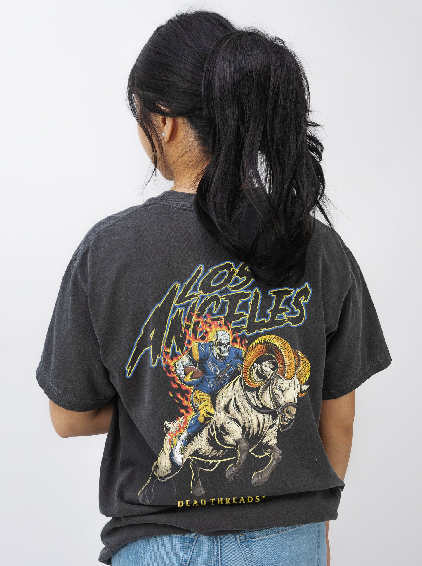 LOS ANGELES  FOOTBALL v2 - “DT ESSENTIAL" PREMIUM T-SHIRT