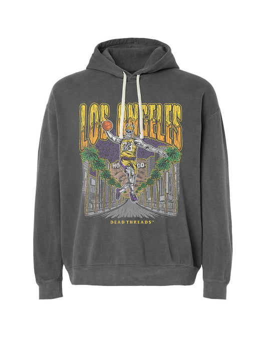 LOS ANGELES BASKETBALL - LIGHTWEIGHT HOODIE