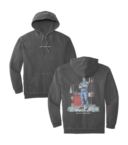 DEADSIDE NURSE (MALE) - BLUE SCRUBS “DT ESSENTIAL" HOODIE