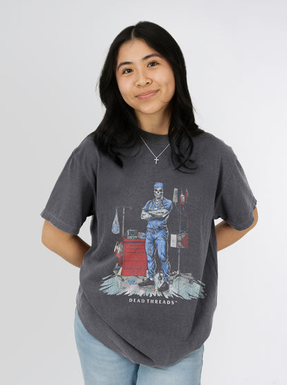 DEADSIDE NURSE (MALE) - BLUE SCRUBS